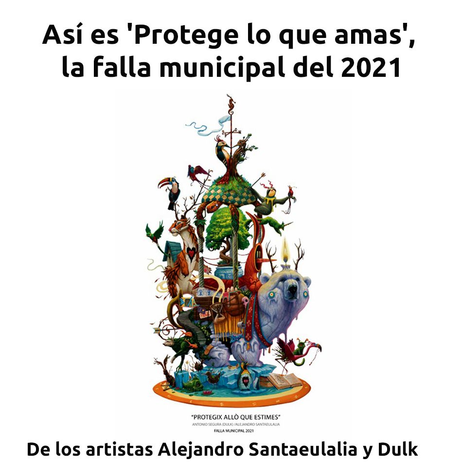 hosteleriaenvlc's tweet photo. ASÍ ES "PROTEGE LO QUE AMAS", LA FALLA MUNICIPAL DEL 2021
De los artistas Alejandro Santaeulalia y Dulk
https://t.co/voSoIPSp8I
@jcf_valencia #JuntaCentralFallera #jcfvalencia #FallaMunicipal2021 #ProtegeLoQueAmas #AlejandroSantaeulalia #Dulk #AntonioGarcia https://t.co/ZHiFPhdFuZ