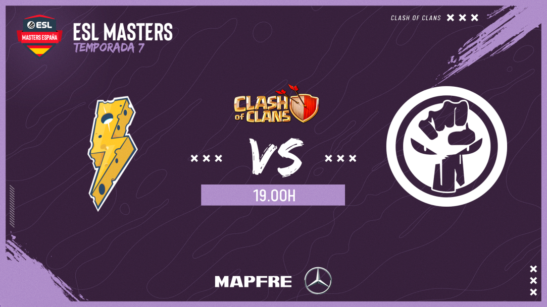 ClashofClansESC's tweet photo. En menos de una hora comienza la gran final de #ESLMastersCOC 🤩 🏆
⚔️Thunder Squad vs Resistence
⏰Activa el recordatorio para no perderte nada de este fantástico evento: https://t.co/dO5WPBcP6Q https://t.co/gQju4ijzT9