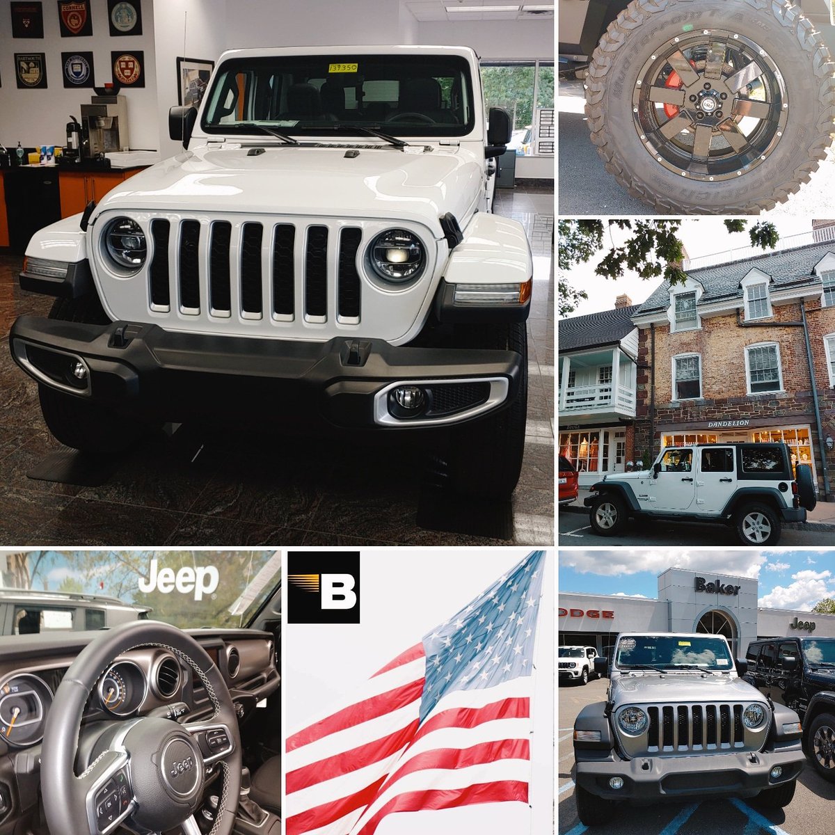 BakerDealMaker's tweet photo. Founded in 1969, #BakerJeep is proudly #home of the #LifetimeWarranty. Our #family-owned #dealership is located on Route 206 in the #heart of Central #Jersey across from the #Princeton Airport. We are here for you!

https://t.co/MwBOLevZJY

#JeepLife #HappySummer #JeepFamily https://t.co/7mgwZRSVWd