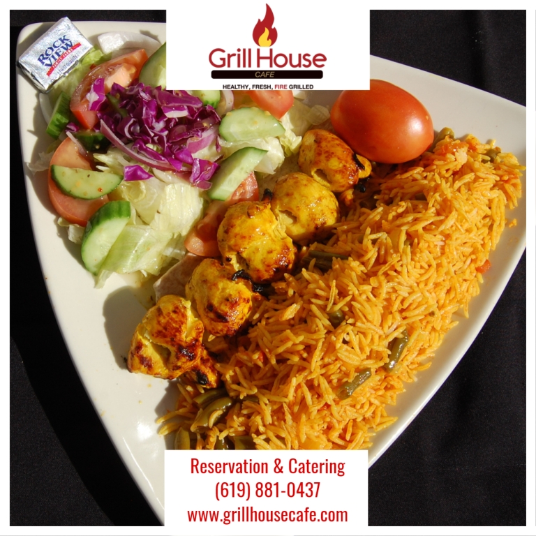 GrillHouseCafe's tweet photo. The #Thursdayspecial: #LoubiaPolo. Loubia means beans in Farsi and Polo is rice. It is ""Khoshmazeh"" (means delicious). 😋😋😋 
w: https://t.co/v6x7fudYOx
p: (619) 881-0437 https://t.co/AXq5corSRe