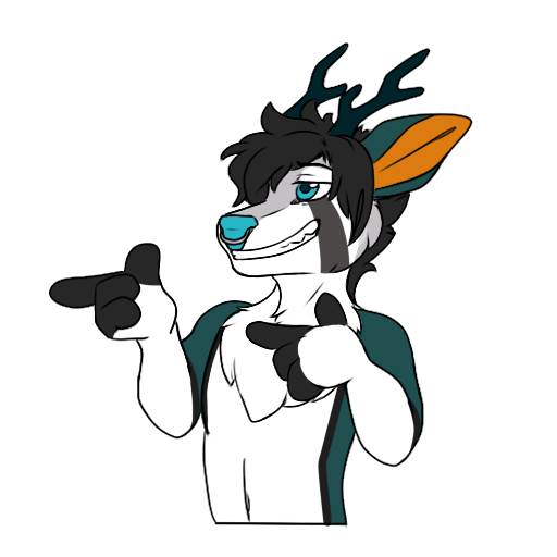 Today I drew a sticker for my friend Hakira. I hope he likes it