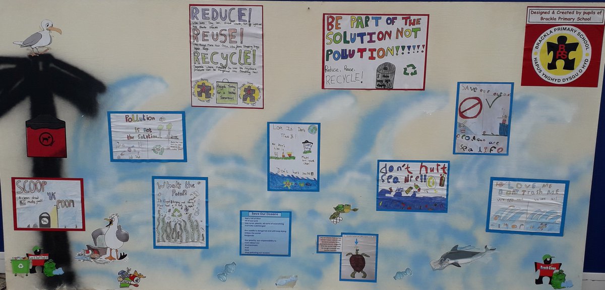 SeaQuestWales's tweet photo. More wonderful artwork from pupils at @BracklaPrimary @CCYD_school @cefncribwrps @BryntegSchool @HQPorthcawl @ExpPorthcawl https://t.co/CYMxmNzI6x