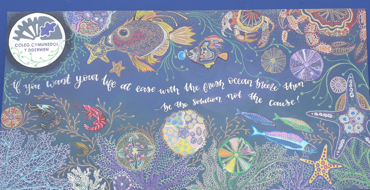 SeaQuestWales's tweet photo. More wonderful artwork from pupils at @BracklaPrimary @CCYD_school @cefncribwrps @BryntegSchool @HQPorthcawl @ExpPorthcawl https://t.co/CYMxmNzI6x