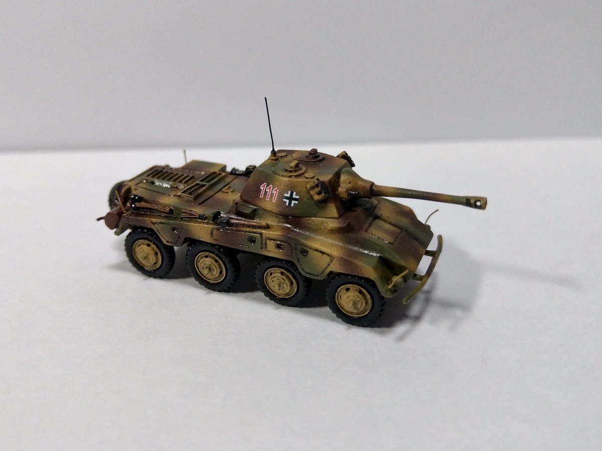 OrionWolver's tweet image. 1/144 Sdkfz.234 PUMA