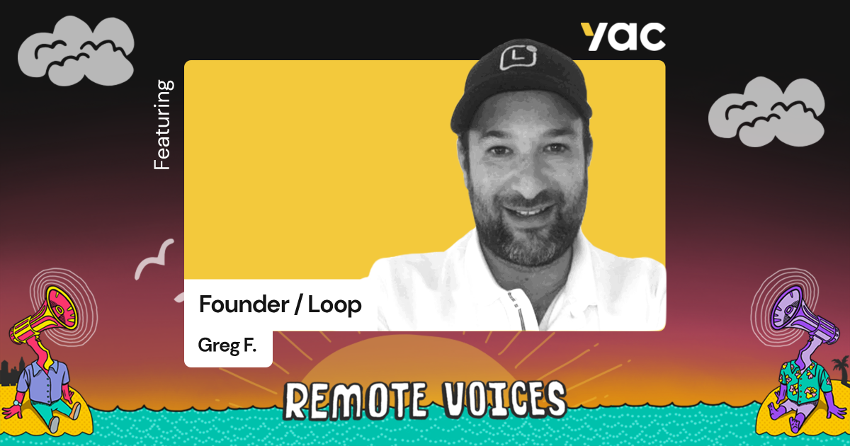 UseBacktrack's tweet photo. The next #RemoteVoice you'll be hearing from is @GFragin from Loop!

Here's your inv  👉 https://t.co/vQt6BYYRLH

🔴Live at 3pm EST today https://t.co/DSEGK9xah8