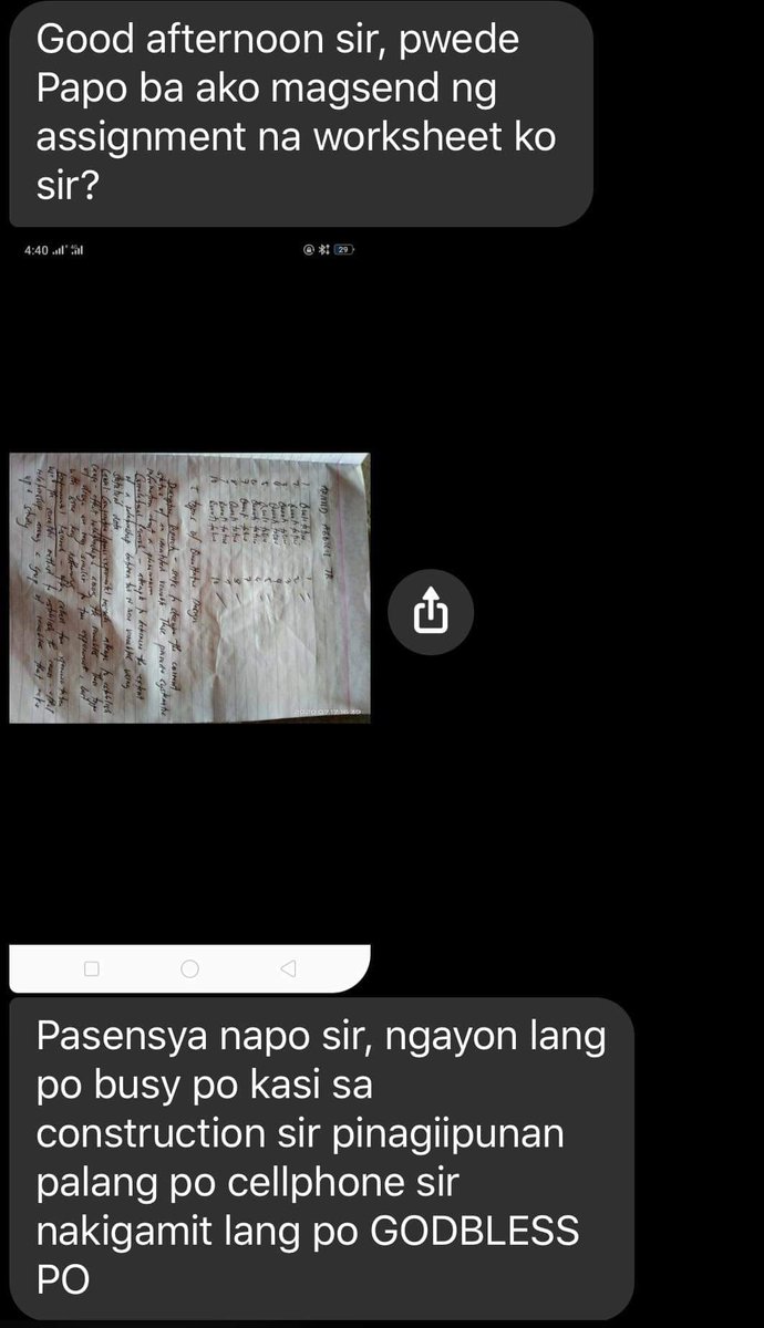 PopeChromaticus's tweet photo. This was posted on Facebook by Christian Paul Gangan, a high school teacher in Ilagan, Isabela. His student had to do construction work to buy a phone for his studies. I can't believe the government forces our students to engage in child labor! #FreezeTheAcademicYearNow https://t.co/CBboxWwLPN