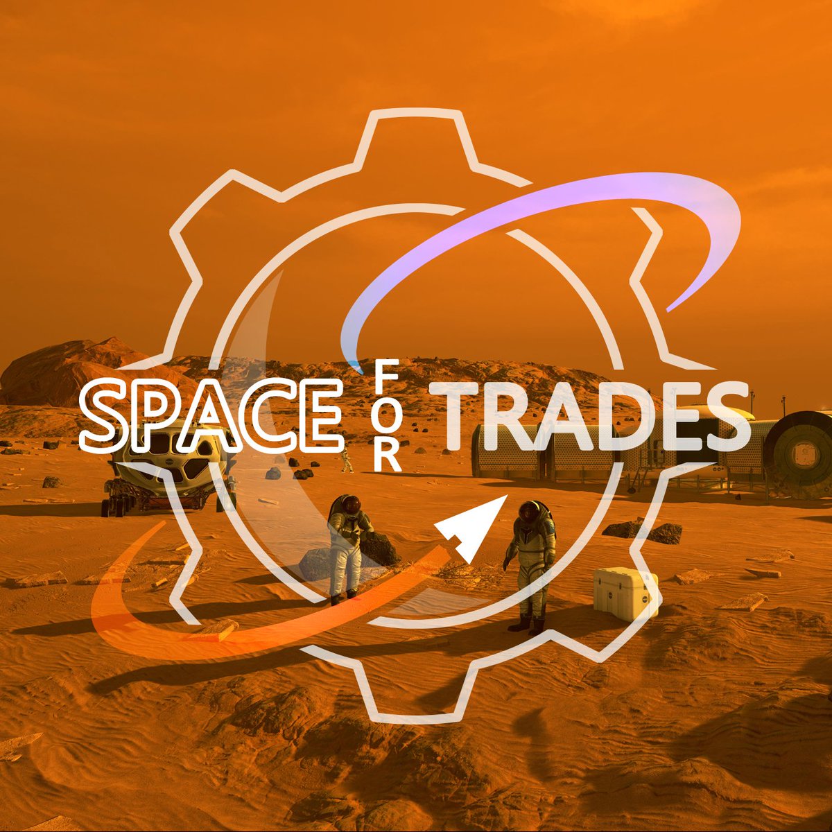 SpaceForTrades's tweet photo. Welcome, Space friends! Space For Trades is an initiative to connect trade students with active research and development in the space sector, particularly through involvement in space analog simulations. Why is this important? Follow and join the conversation! #SpaceForTrades https://t.co/NKWJlCDDLa