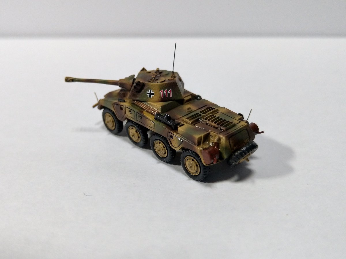 OrionWolver's tweet image. 1/144 Sdkfz.234 PUMA