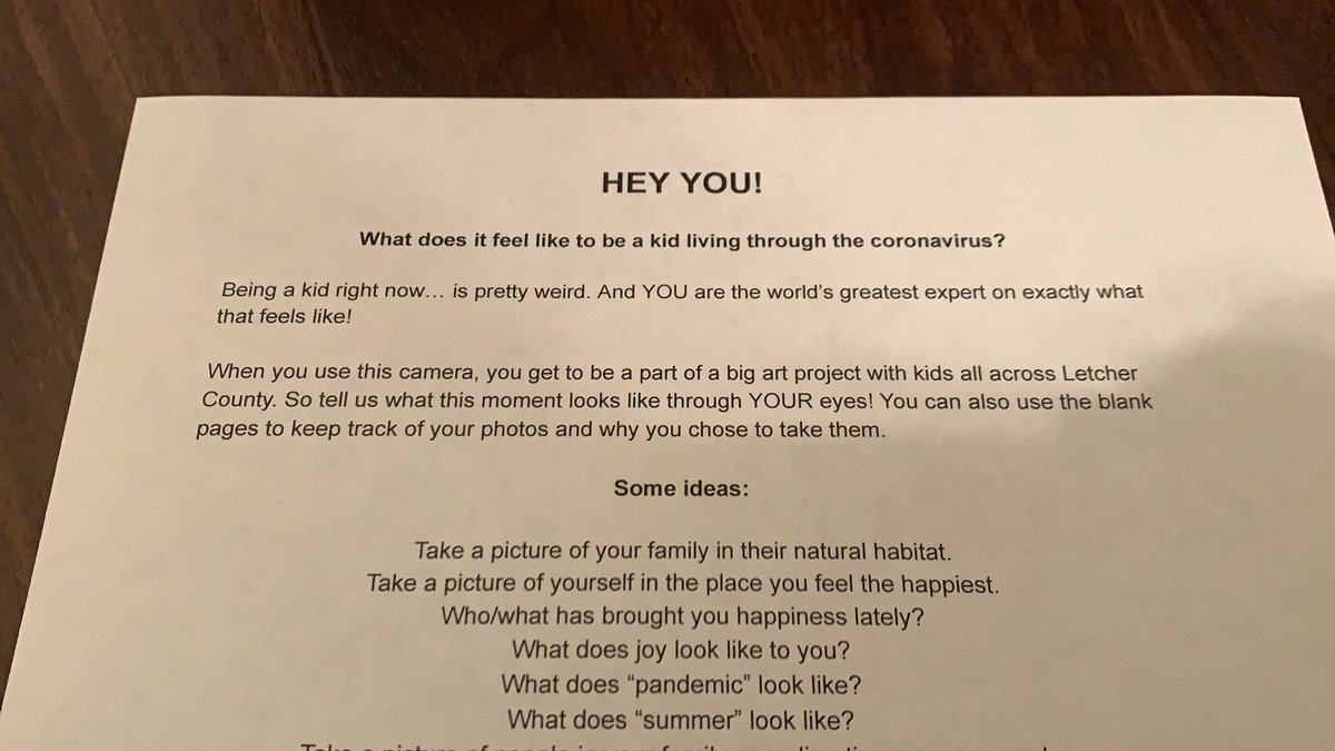 “Aren’t you a journalist?” you ask. “Why are you putting 100 disposable cameras into 100 plastic baggies?”

Reader, I cannot wait to show you how this turns out.