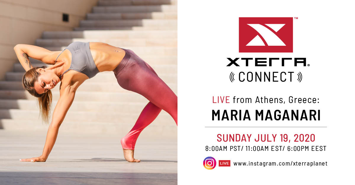 xterraoffroad's tweet photo. Join us LIVE on Instagram from Athens, Greece on Sunday, July 19 at 11am ET / 6pm EEST to build strength in our spines and ease back pain through our 1-hour yoga class, hosted by Maria Maganari Yoga (ERYT500). #xterraplanet #mariamaganariyoga https://t.co/oZG4TT4oG1