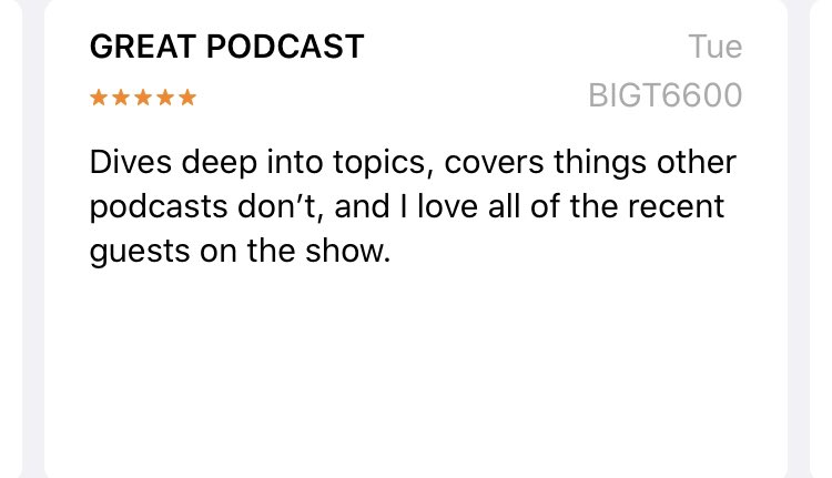HardcorePSUFB's tweet photo. 💥 TWO NEW FIVE STAR REVIEWS 💥
Thank you for the new five star reviews!
Remember, every 5 Star Review is read on the podcast!
Link: https://t.co/XalMmCQZAP
#Podcast #CollegeFootball #HardcoreCFB https://t.co/DjN4cRsjvg