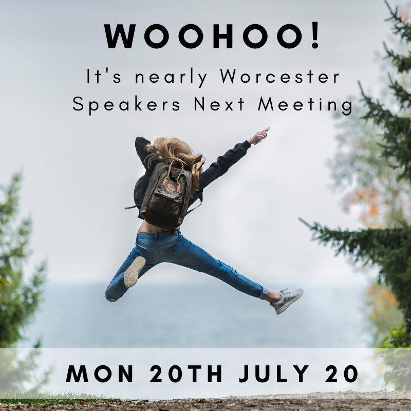 Is one of your goals to become a Confident Public Speaker ? Then Worcester Speakers is the place to be - come and join us every 1st &amp; 3rd Monday 6.45pm for 7pm start. Visitors always welcome 😃👊Online using zoom for now -PM for invite

#publicspeaking #worcestershirehour