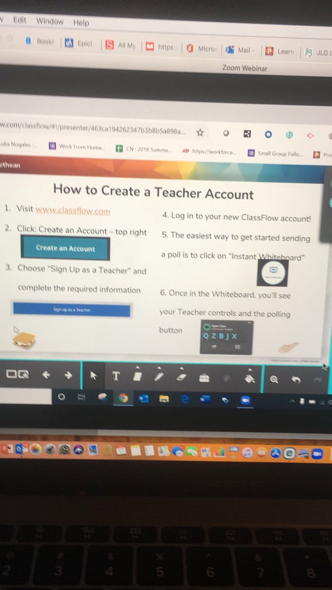 mzteech's tweet photo. I’m learning all about Classflow Polling! #LearnPromethean https://t.co/djoFlMu4Vf