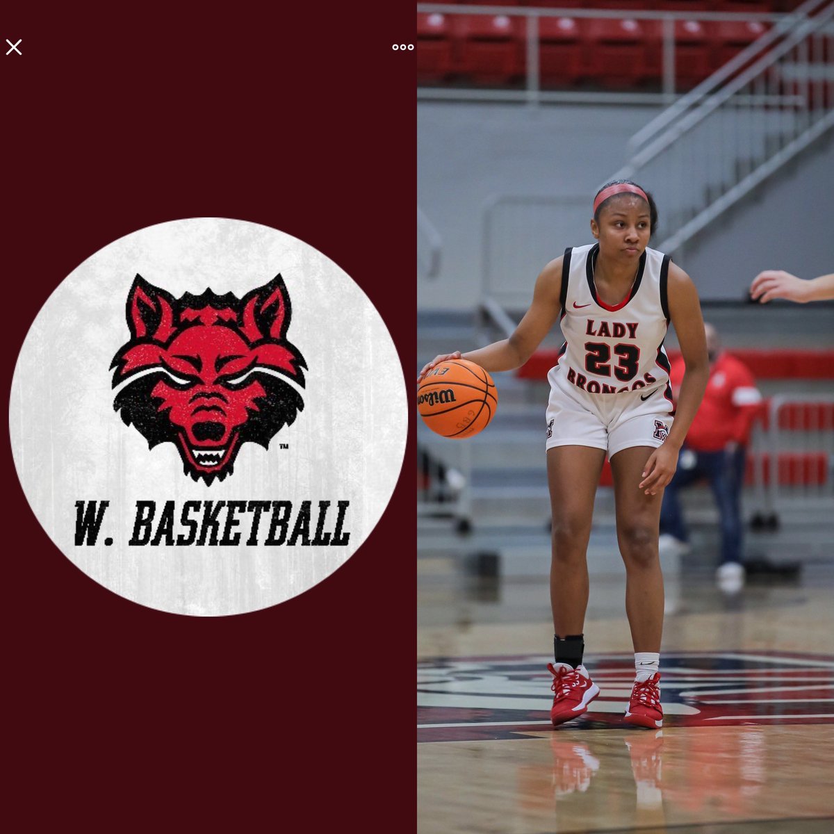 talia_pogi's tweet photo. After a great talk with @coachwjameson , @coachmattdaniel  and staff, I am so blessed and grateful to receive my first D1 offer from Arkansas State! @AStateWB  @OKSwish17u @MustangWBB @OKSwish @I4Sports @AsoPogi https://t.co/n3KBUVWaxa