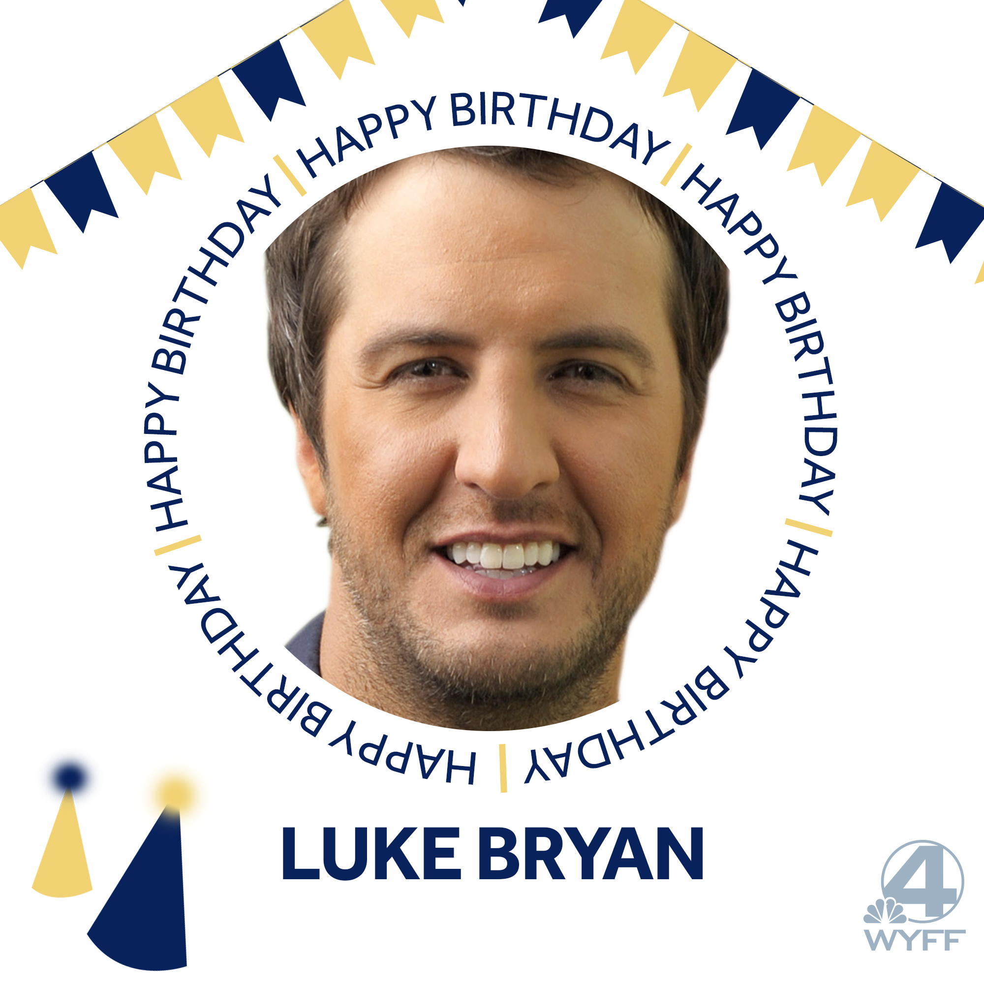 Happy Birthday, Luke!   LIKE if you\re a fan and tell us what\s your favorite Luke Bryan song?   