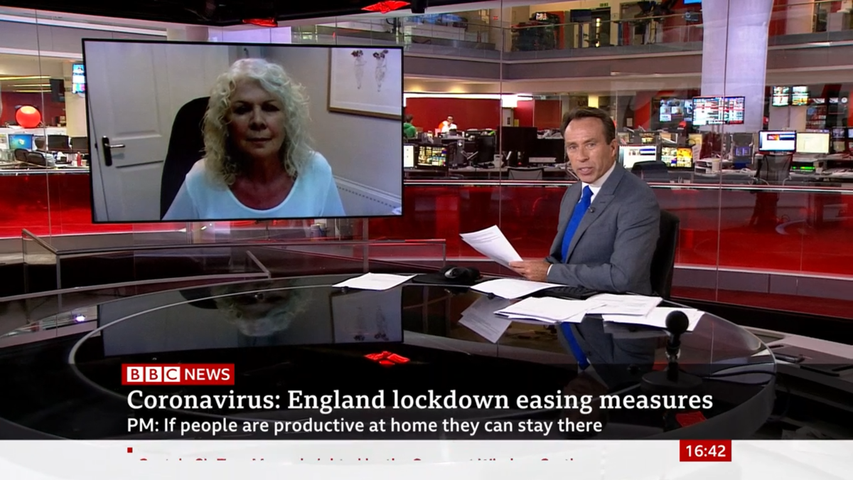 MIAuk's tweet photo. 🗣️ "This industry is very adaptable and we will support anything the government needs. It's so important for the whole industry and it's so important for the country as we deliver £70bn to the economy."

Jane Longhurst responds to today's reopening announcement on @BBCNews. https://t.co/Igh3ZCx7hk