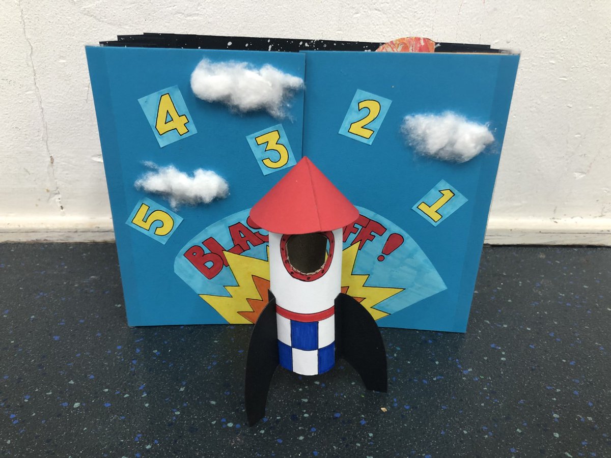 There's still time to book a place on next week's virtual summer school! We'll be making these fantastic, space-themed, pop-up theatres. 

More info and booking: bit.ly/2YLEKUj