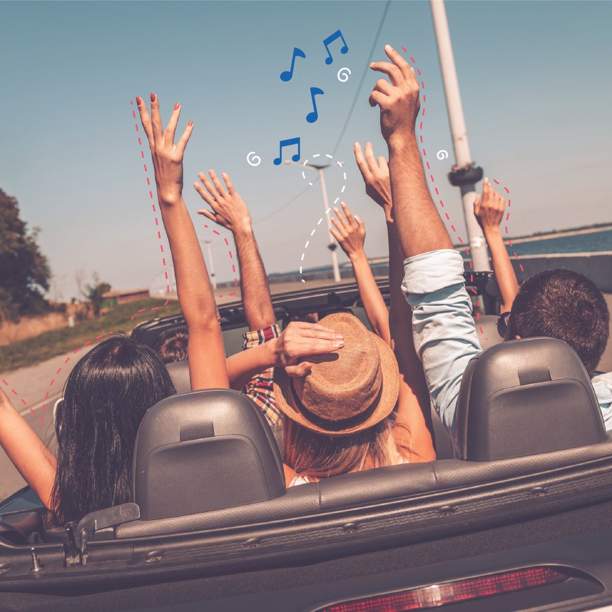 Música, comodidad, buena compañía. Así describimos nosotros el roadtrip perfecto hacía nuestro destino favorito. ¿Cómo lo describirías tú? #AlamoRD #Adventures
