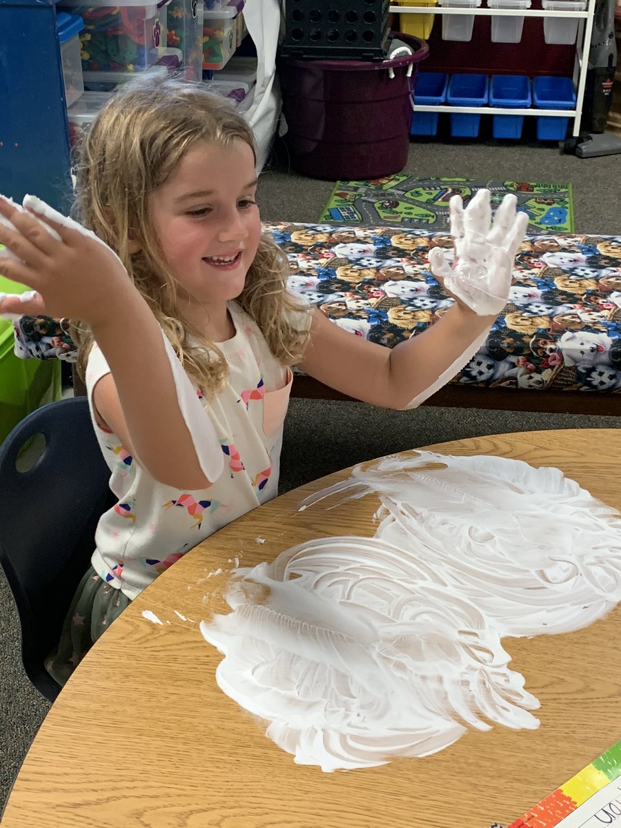 Friday shaving cream fun!
<a href="/RVRoadrunner/">Ridgeview Elementary</a> #lpssummer2020