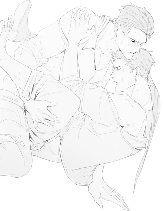 And the lineart, cause I like how it turned out this time. 