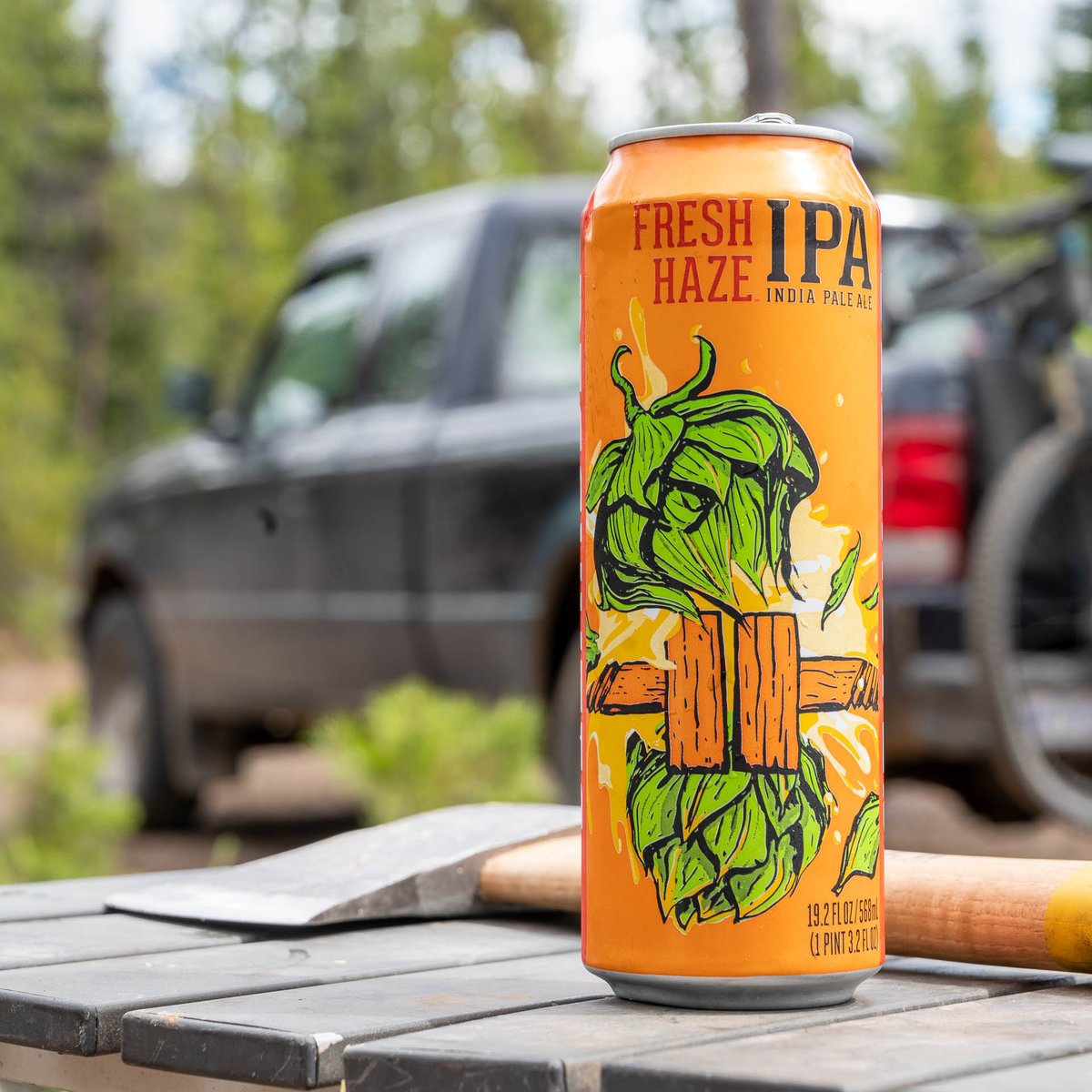 CraftBeerBrew's tweet photo. Nothing pairs better with camping than the refreshing citrus juice bomb, Fresh Haze!
#DeschutesBrewery #FreshHaze #HazyIPA #ad https://t.co/x75bB6bUeW