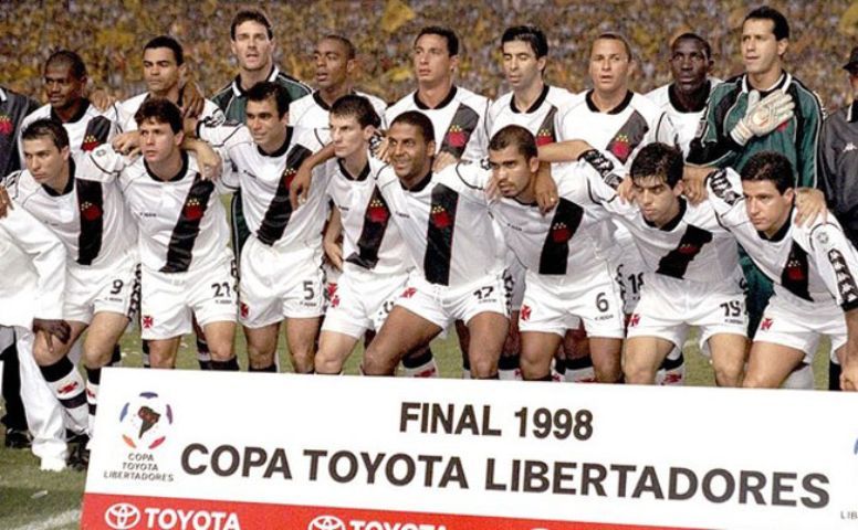 Fútbol Carroza on Twitter: &quot;🏆 El Vasco da Gama campeón de la Copa  Libertadores de 1998. 👥 Con Vítor (ex del Madrid), Luisinho (ex del  Celta), Luisao (ex del Dépor), Vagner (ex