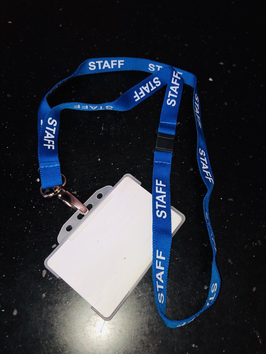 Miss_Lamb_'s tweet photo. Received this today! 🤩 It’s crazy that throughout my teaching placements I’ve always had a ‘STUDENT’ lanyard and now I’m able to wear a ‘STAFF’ lanyard! It’s the little things ✨😍 https://t.co/M7fHryIgkU