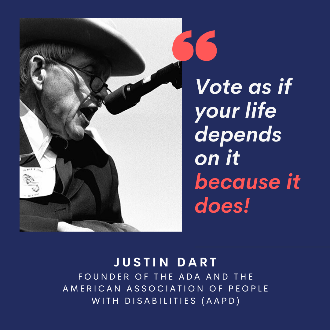 TheArcAurora's tweet photo. In 2020, over 35 million people with disabilities will be eligible to vote! Help us make sure our community is registered, educated, and engaged to exercise their civil right to vote during Disability Voter Registration Week! https://t.co/IJtu03hmkm #REVUP #DisabilityVote https://t.co/89o0A5bK1u