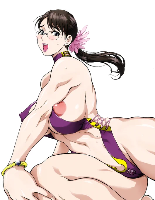 大昔に描いたカトレアさん 