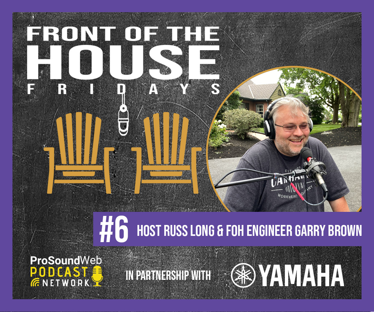 In episode 6, Garry Brown, @Phish’s FOH engineer, discusses all things live sound with Russ Long, and shares his unique experiences on the road, along with approaches to live multitrack recording, comparing mixing consoles and more.#yamaha Check it out:
https://t.co/mjCu3UzGNp https://t.co/rK0w3WNYCu