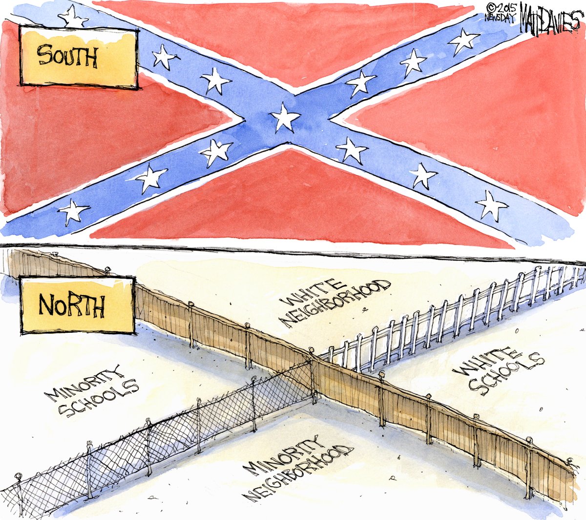 MatttDavies's tweet photo. This cartoon I drew back in '15 is being shared all over Instagram, so thought to put it up here again. Symbolism is extremely important, but also substance. https://t.co/dVoM9aLh0b https://t.co/EGiBO3D55a