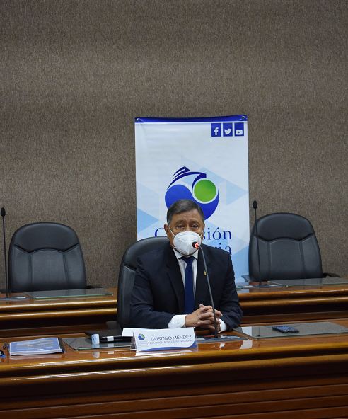 cpngobgt's tweet image. El pasado 15 de julio de 2020, se realizó la reunión de mesa de trabajo de la alta dirección CPN, con el fin de presentar y recibir observaciones sobre la presentación del “Proyecto de Reglamento para la Protección de las Instalaciones Portuarias”, #CódigoPBIP.