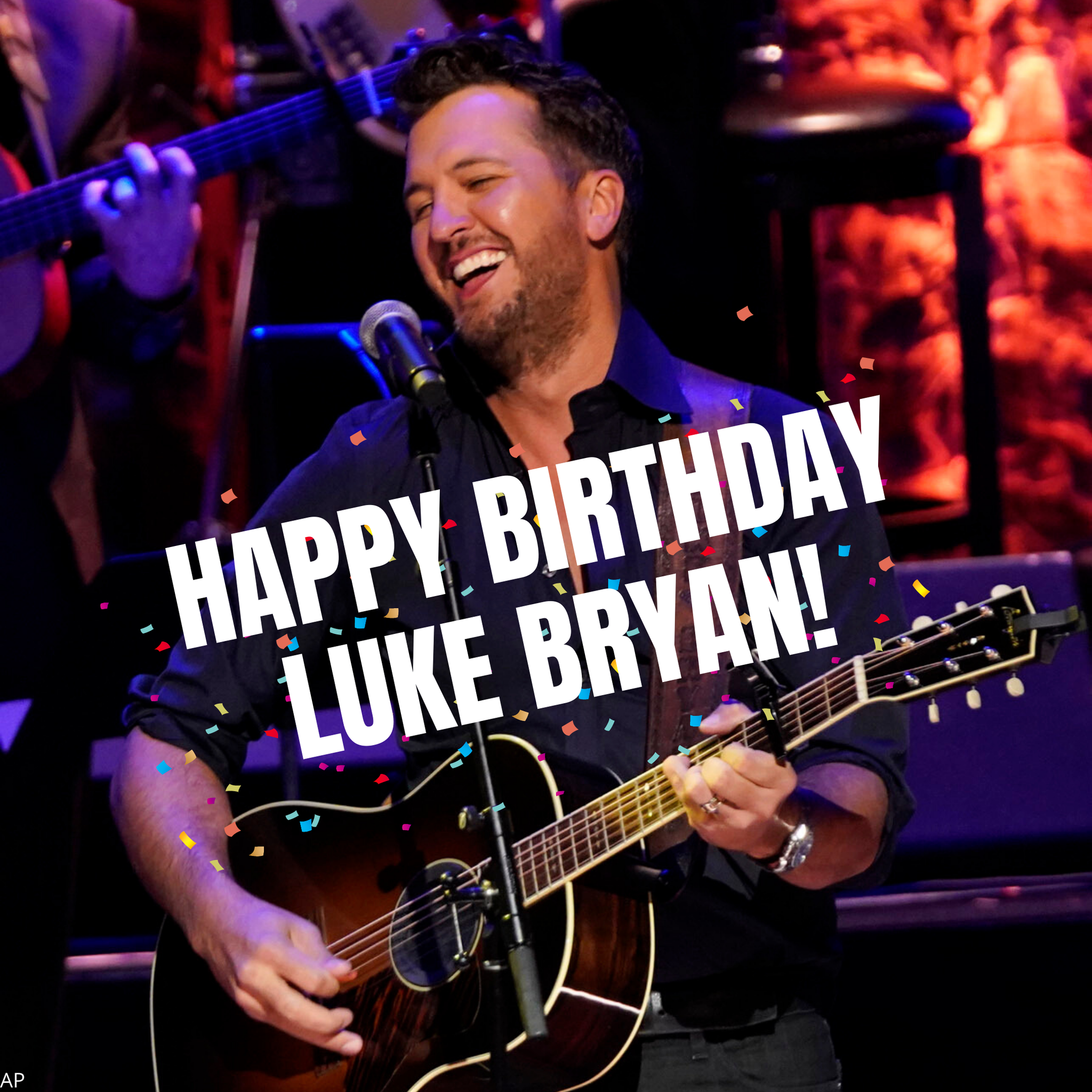 Happy birthday, Luke Bryan! The country star turns 44 today! 