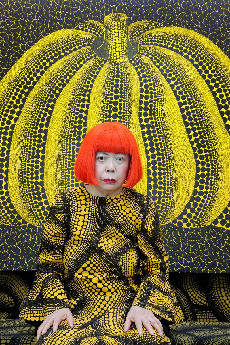 ChelloAnneArt's tweet photo. In my second Tween Paint Party summer camp we created a summery twist to artist #YayoiKusama's pumpkins and made pineapples! https://t.co/EswAbRjBoR