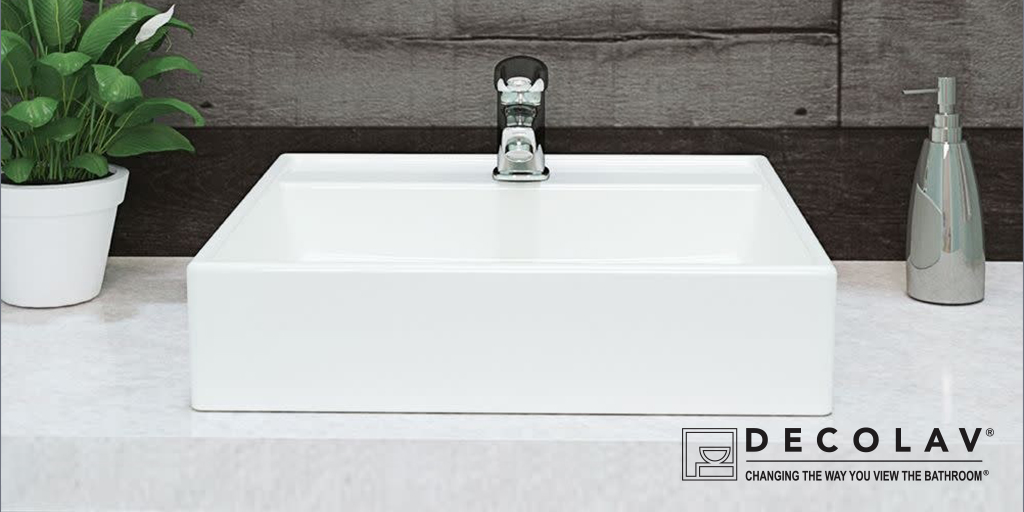 TeamTDP's tweet photo. ADA compliant doesn't have to be boring. Check out @DECOLAV's Aurelia square above-counter vanity sink. Model# 1464-CWH #TDPpicks #TDP
Spec Sheet Download: https://t.co/wnp9PsxXDM
https://t.co/mPXnDhBvts https://t.co/VfTcst3bj4