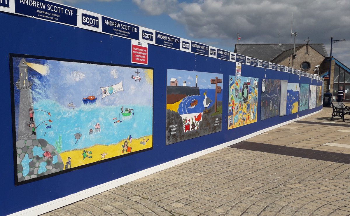 SeaQuestWales's tweet photo. So proud of all the school pupils who worked so hard to make these fantastic panels: see them for yourself at @HQPorthcawl! @StClares_School @WestParkPrimary @PilPrimary @PorthcawlPS  @BracklaPrimary @ExpPorthcawl More to follow! https://t.co/5Fs3ExSqug