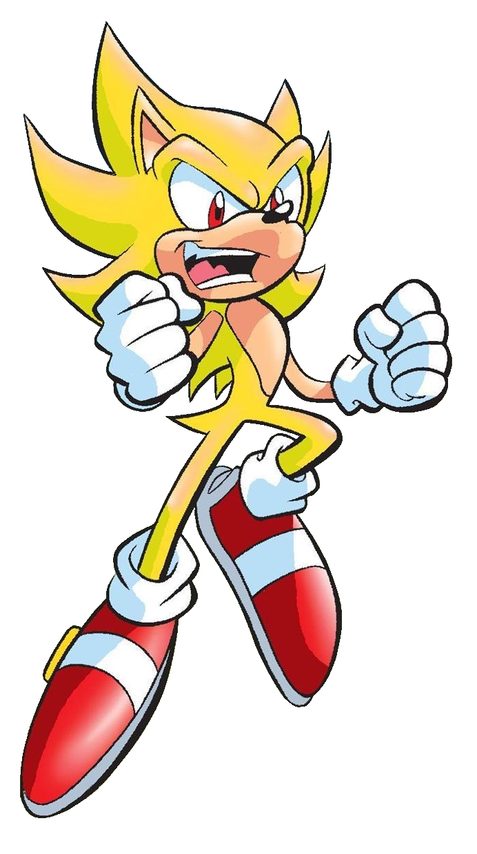 Daily Sonic Character Facts (ARCHIVE) on X: Super Sonic is normally seen  with red eyes, but in Sonic X, they are orange instead.   / X