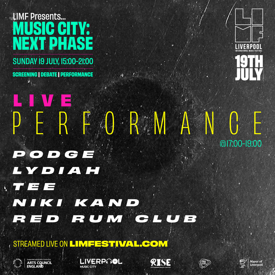 Who's up for some live music from a selection of the city’s best emerging artists courtesy of <a href="/LimfAcademy/">LIMF ACADEMY</a>? Join us on Sunday 19 July on LIMFESTIVAL.COM from 5pm to see <a href="/_Podge___/">Podge🎈</a>,  <a href="/LYDIAH_official/">LYDIAH</a>, @teesoulful, <a href="/nikikandmusic/">N i k i   K a n d</a> + <a href="/RedRumClub/">Red Rum Club</a>  in action 🎤 🎶