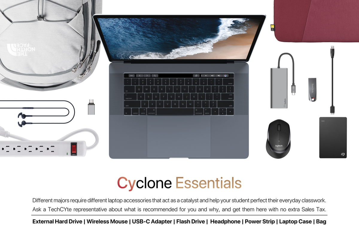 isubookstore's tweet image. So you have your laptop but what next?? We've got all the accessories you need for a successful semester on our Tech CYte website and in-store! 
#CycloneEssentials #TechCYte #IowaState #Cyclones #Apple #BackToCollege #BackToSchool

techcyte.isubookstore.com/home