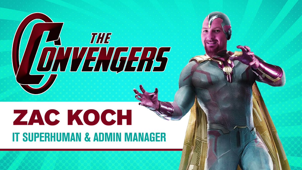 ConvergeTSC's tweet image. CONGRATS to Zac Koch, Datatrend’s IT savior! Zac has the ability to process information with superhuman speed! Thanks to him our transition to the Converge network went seamlessly. Zac won't stop until he knows everyone is safe &amp;amp; sound and we're so thankful for him! #Convengers