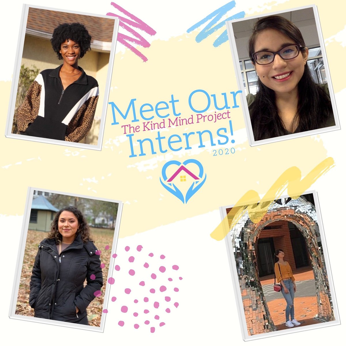 KindMindProject's tweet photo. Did you hear!?
The Kind Mind Project has gotten a little bigger, say hello to our new interns. We're super excited to see what they'll bring to the team!
#thekindmindproject #kindmind #choosekindness #orlandononprofits #floridanonprofits #nonprofit #nonprofitorganization https://t.co/S1LfuHZHgL