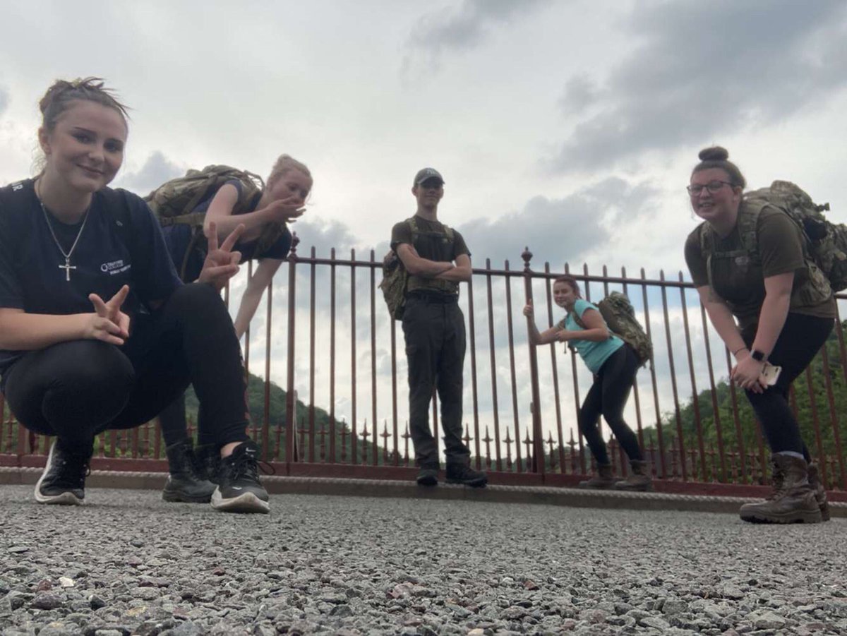 83Ncos's tweet photo. We’re back for our final road marching challenge! We’re challenging ourselves to walk 83 MILES IN 3 DAYS! (While still observing social distancing guidelines!) Please feel free to donate to our just giving page to help raise money for the @RAFBF 
-Some photos from our last walk👇🏻 https://t.co/M6y71UxOsx