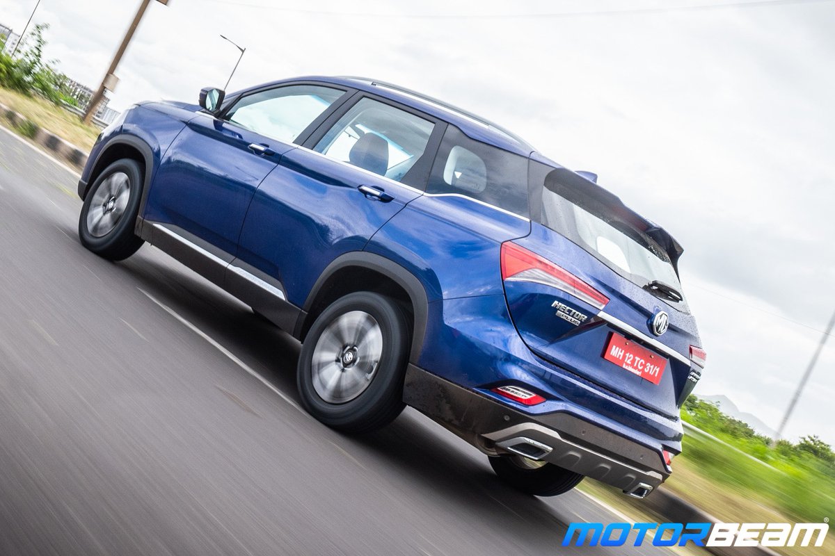 Many of you said #HyundaiCreta, #TataHarrier, #VolkswagenTiguan and even #MercedesGLS! But it’s the #MGHector Plus.