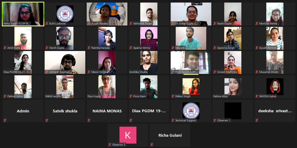 iilmahllko's tweet photo. IILM Lucknow successfully conducted another engaging activity with the new batch students of PGDM 2020-22. The Activity involved Story Telling by the participants.
#PreOrientation #StudentEngagement #LearningWithFun #iilmlucknow #PGDM #pgdmfinance https://t.co/gGDg2DHFhb