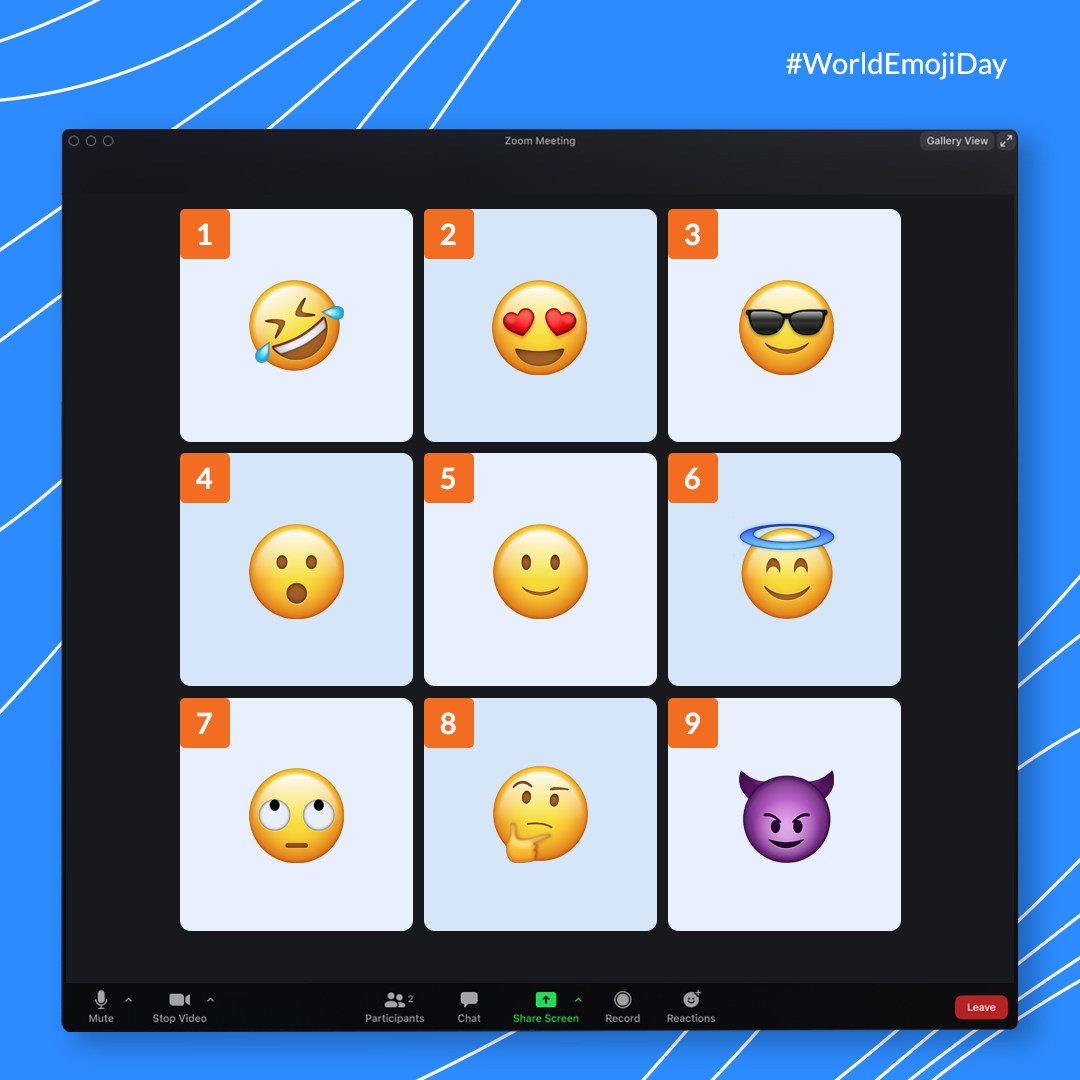 Zoom Happy Worldemojiday Which Emoji Are You Today