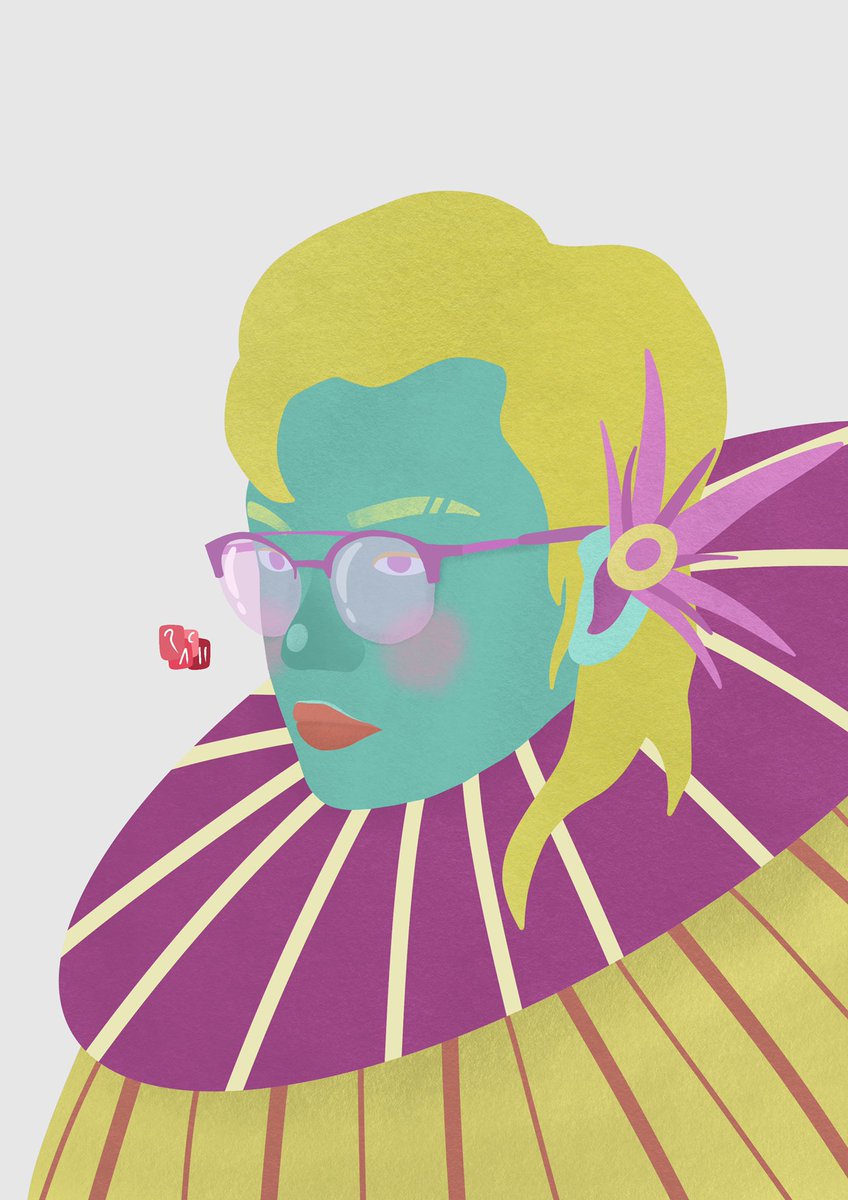 rikureads's tweet photo. Letโs talk about #CLOWNERY ๐คก(but with a mullet and make it art)
#CreativityGoesOn #CreatedOniPad
Reference: @slvrxbb
#artph #illustration #digitalart #digitalartist #art #artwork #procreate #artoftheday https://t.co/rhwLMbtny0