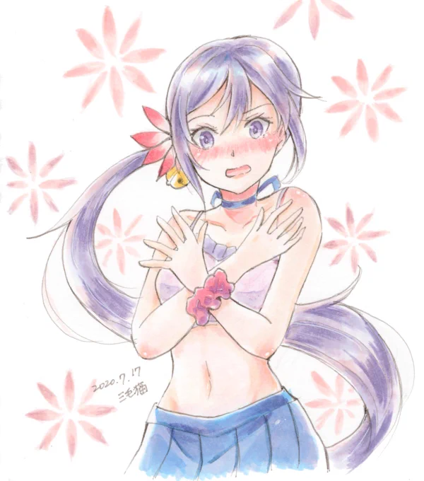 「く、クソ提督、こっち見んなっ!」

まだちょっと好感度低めの曙さん。

#艦これ版深夜の真剣お絵描き60分一本勝負
#艦これ版真剣お絵描き60分一本勝負_20200717
#艦これ #曙 #コピック 
