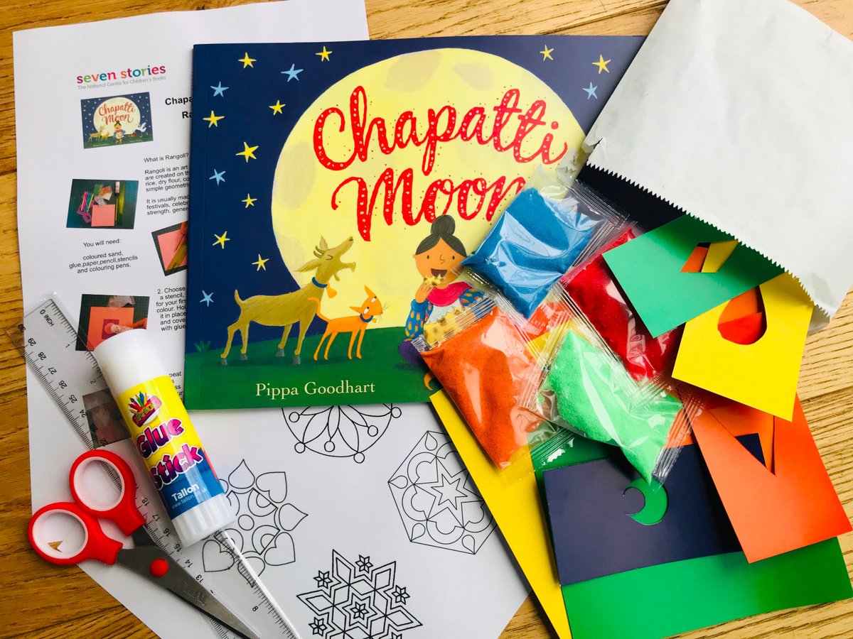 7Stories's tweet photo. We love to see children enjoying books &amp; creative activities with their families. This week’s #StoryKitchen book Chapatti Moon by @pippagoodhart has been used to inspire families to make their own chapattis &amp; curry thanks to @thefoodnation. #SomethingtoSmileAbout @BlueStoneConsor https://t.co/iZIFg7lC7B
