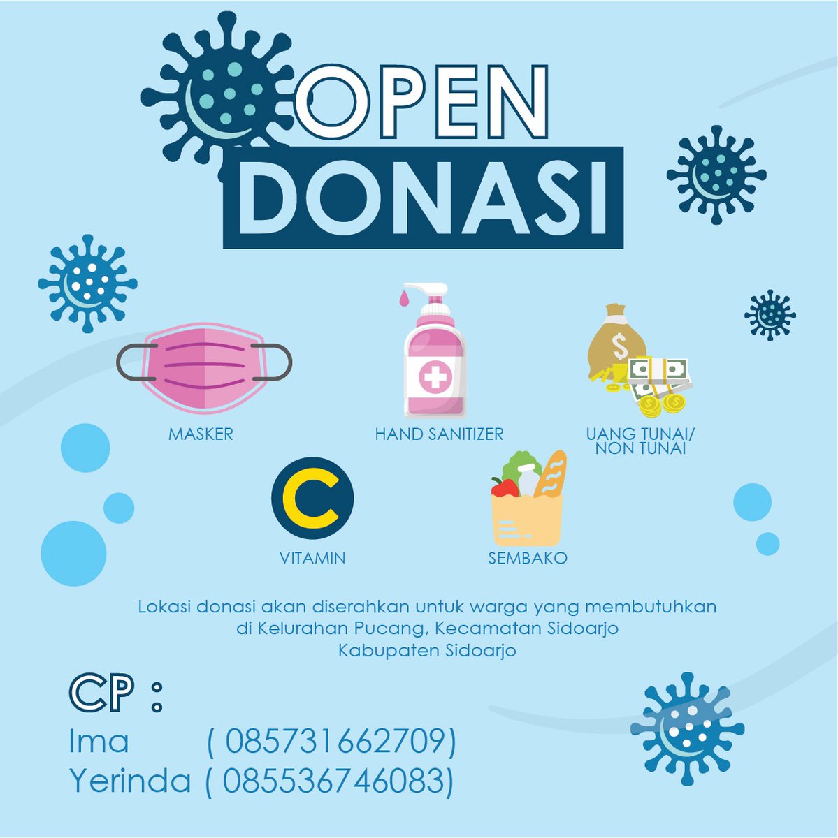 39Kkn's tweet photo. ✨[OPEN DONASI COVID KKN 39 PUCANG]✨
@irwan_dwi_a #kkncovid19upnveteranjatim
#39kkncovid19upnvjt
#kknupnjatim2020 
#upnvjt https://t.co/jYx7AVitNm