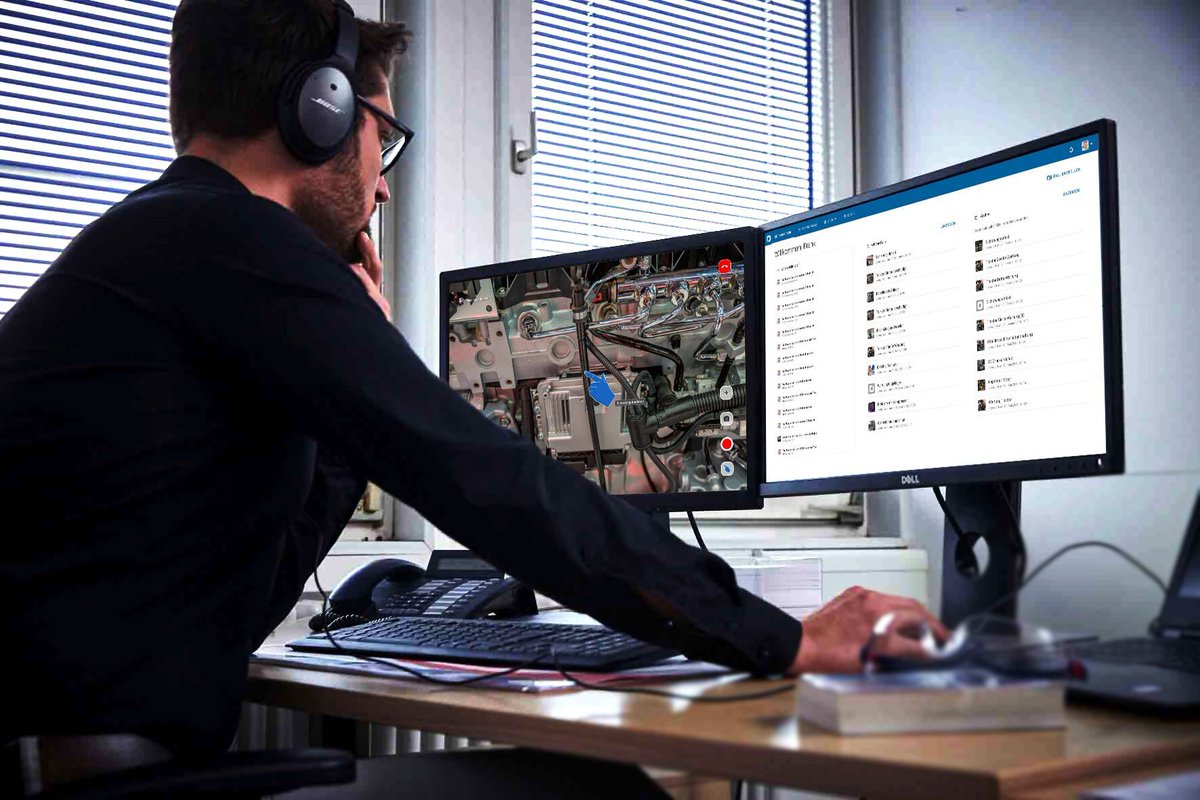 🆒 Lösen Sie technische Probleme an #Maschinen und #Anlagen trotz #Reiseverbot einfach aus dem #Homeoffice.